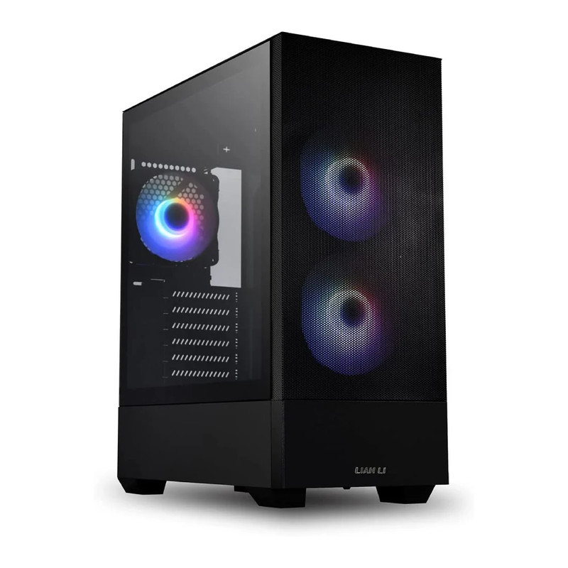 Lian Li Lancool 205 Mesh Tempered Glass ATX Mid Tower Case - Black - صندوق